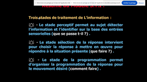 Psychologie du sport - Cours du mardi 4 mars 2025
