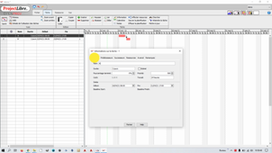 Planification - ProjectLibre - Différences avec GanttProject