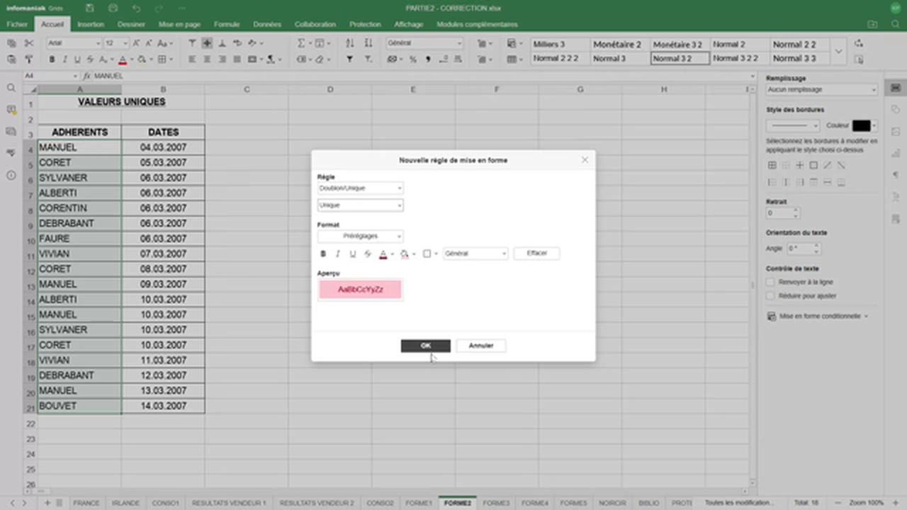 Pod - Onlyoffice Tableur Forme2
