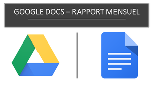 GOOGLE DOCS RAPPORT MENSUEL