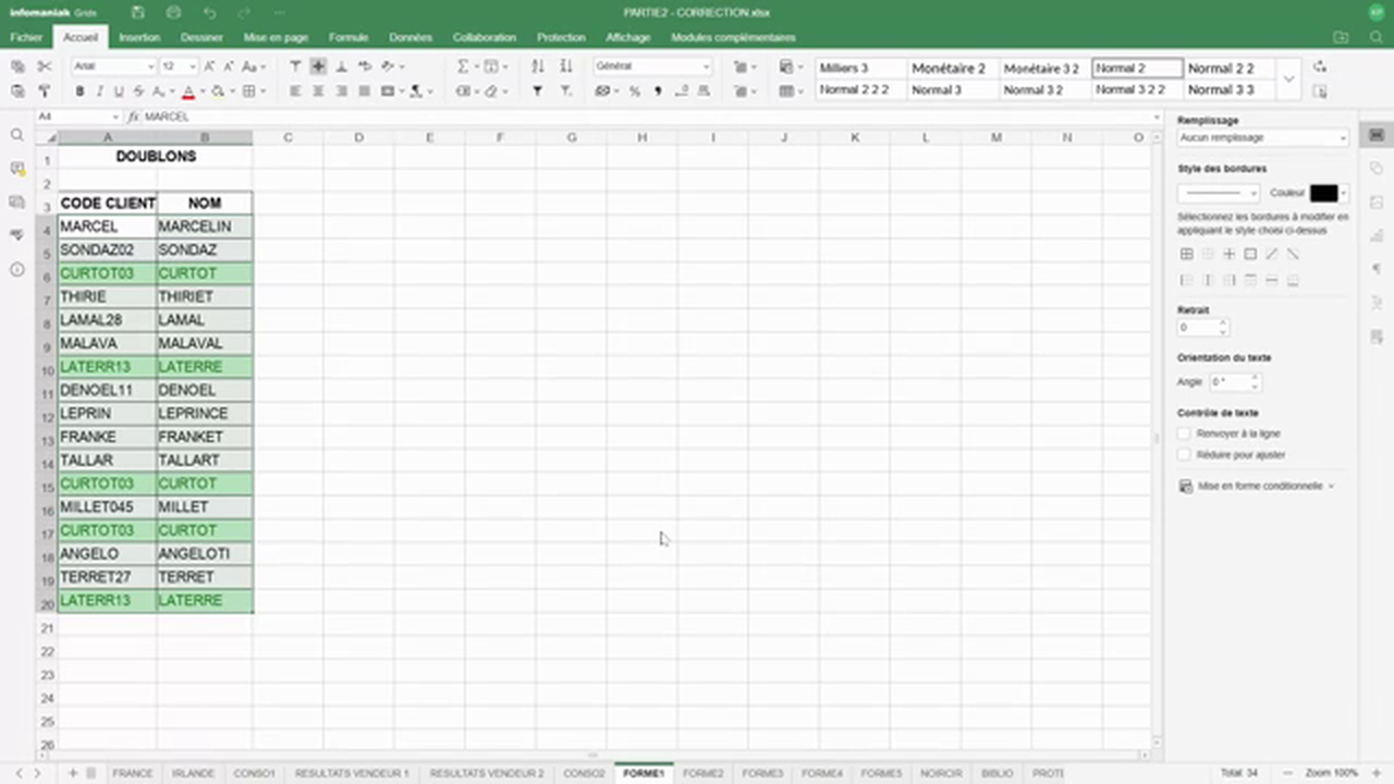 Pod - Onlyoffice Tableur Forme1