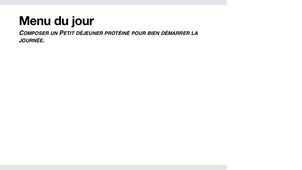 Nutrition niveau 1 - Les protéines 2/2