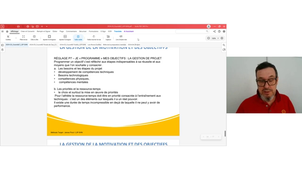 Préparation mentale - Cours du mercredi 14 mai 2025 - Gestion de l'estime de soi et de la motivation