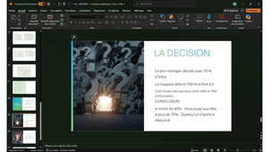 Gestion de carrière & Employabilité cours du 19 décembre 2025