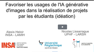 Favoriser l'usage d'IA génératives d'images dans la réalisation de projets étudiants