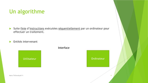 Cours INFORMATIQUE - L1 - Vidéo 1 : les bases de l'algorithmique