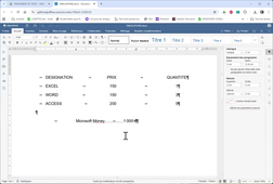ONLYOFFICE TABULATIONS