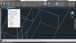 Autocad N2 - 2 modélisation en volume d'un niveau