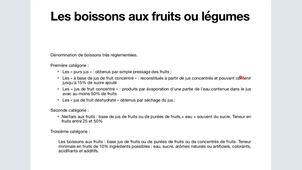 Nutrition Niveau 2 - Cours du mercredi 5 février 2025 - Les familles d'aliment pt.2