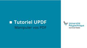 Manipulez vos PDF avec UPDF