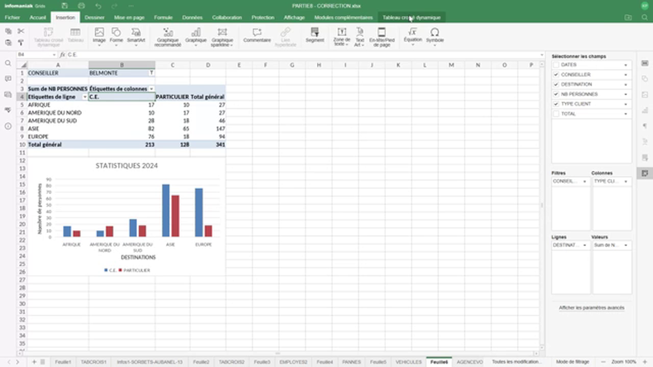 Pod - Onlyoffice Tableur Tcd Agencevoyage