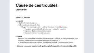 Nutrition Niveau 2 - Cours du mercredi 26 mars 2025 - Les stratégies nutrition à l'effort + troubles digestifs