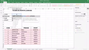 ONLYOFFICE TABLEUR RECHERCHEV