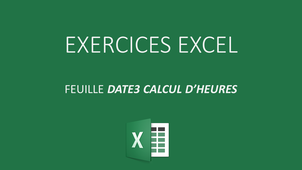 EXCEL EXERCICE DATE3