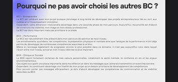 presentation projet perso