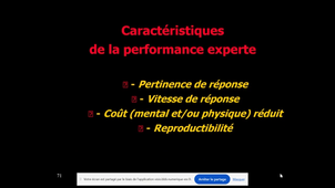 Psychologie du sport - Cours du mardi 1 avril 2025