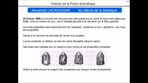 1ere conférence Histoire de la police scientifique partie 3-4 new.avi