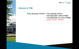 La compta, c'est facile ! Séance 8 : la TVA, calcul et enregistrement