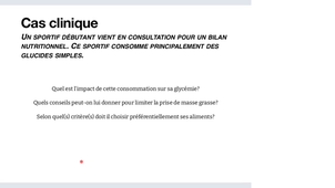 Nutrition niveau 1 - Les glucides 2/2
