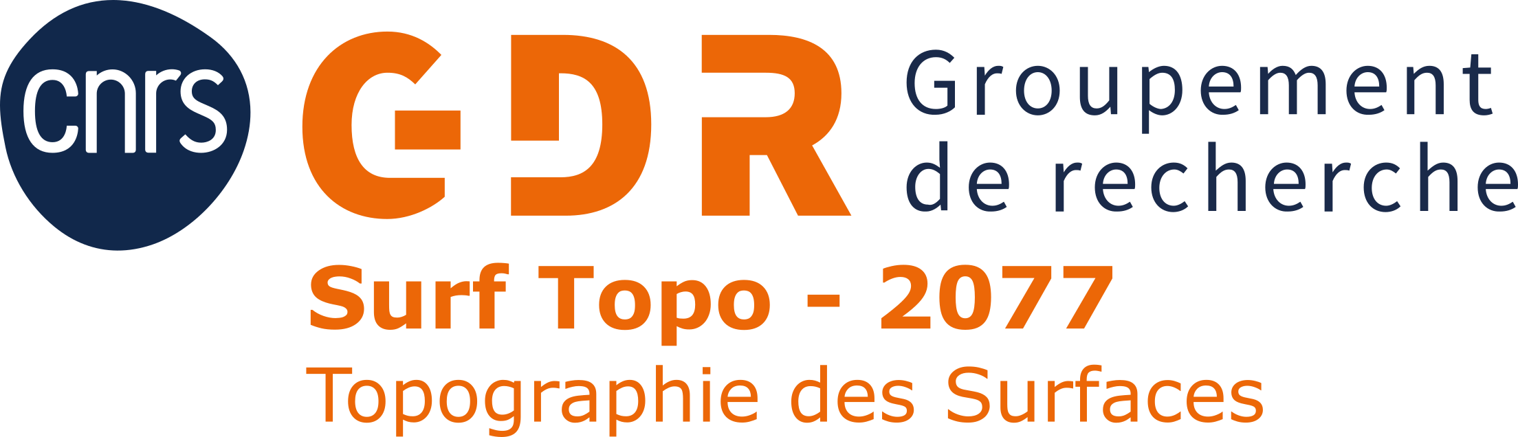 Bannière SURFTOPO - GdR CNRS 2077